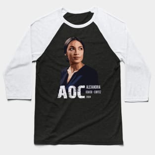 Alexandria Ocasio Cortez 2024 Baseball T-Shirt